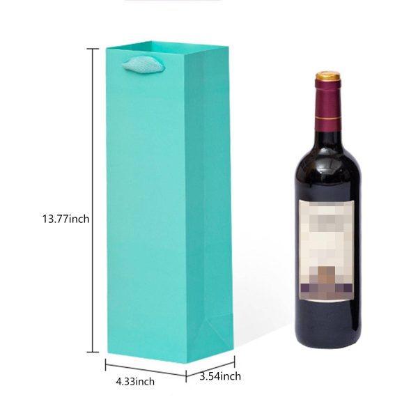 Laminated Kraft Paper Wine Bag