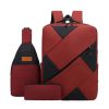 Three-piece backpack set