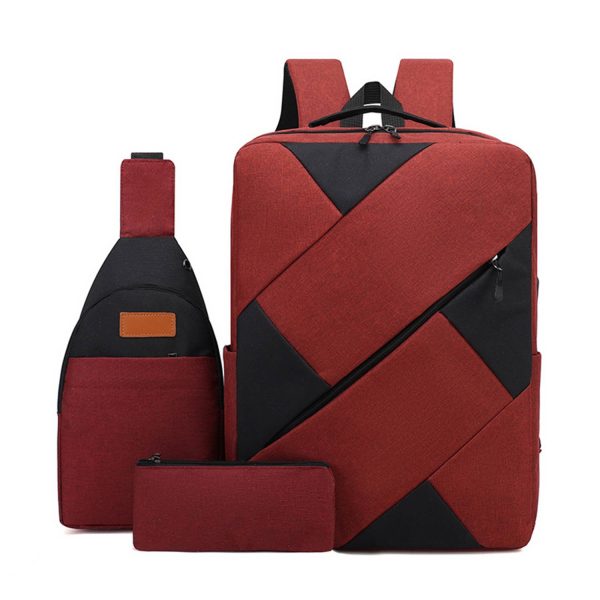 Three-piece backpack set