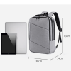 Business Slim Durable Travel Backpack With USB Charging Port