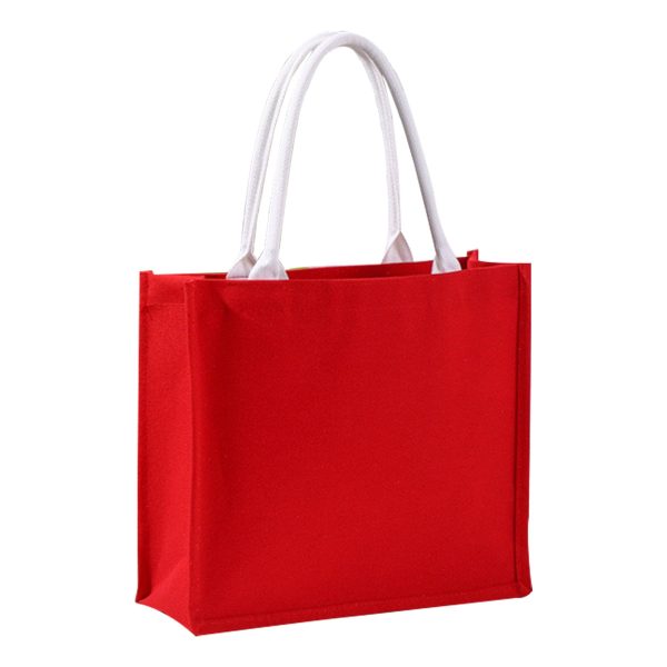 Portable Canvas Handbag Tote Bag For Women