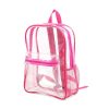 Transparent PVC Backpack For Outdoor Sports