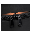Nylon Small Black Sling Crossbody Bag With USB Charging Port