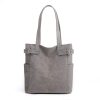Large Capacity Canvas Shoulder Tote Bag for women