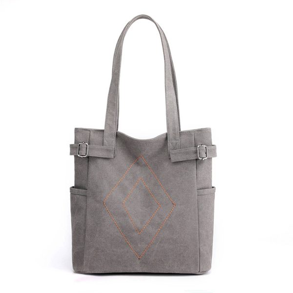Large Capacity Canvas Shoulder Tote Bag for women