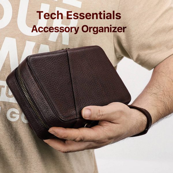 Genuine Leather anti-seismic Phone Storage box Handbag