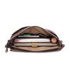 PU Leather Travel Messenger Crossbody Bag