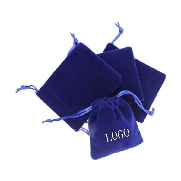 Velvet Jewelry Drawstring Bag