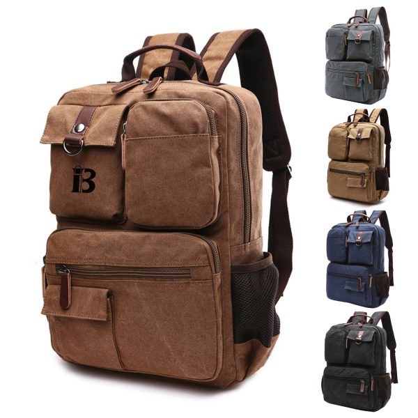 65587a47-792b-44ba-8f81-78dec3d8b39a_BL147-JG.jpg Vintage Canvas Laptop Backpacks