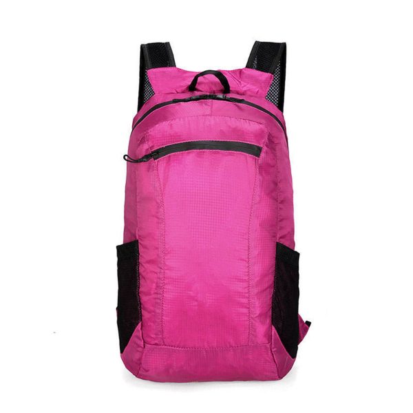 Polyester ultra-light foldable backpack