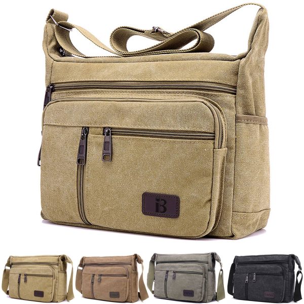 Multi layer canvas bag