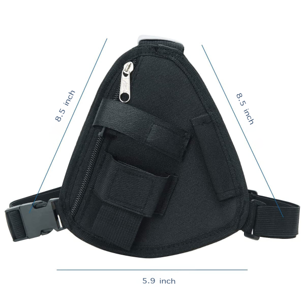 Walkie-Talkie Multi-Functional Triangular Chest Bag