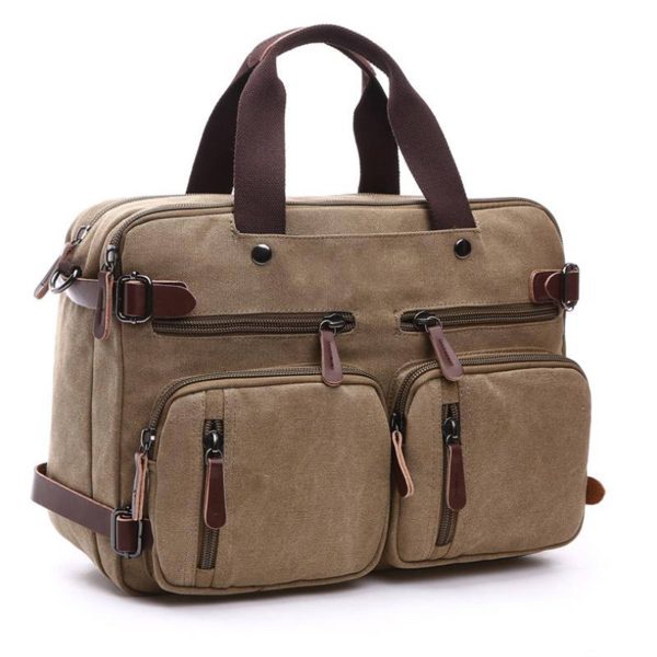 Canvas Wearable Duffel bag