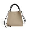 Genuine Leather Vintage hand-held cross-body tote bag