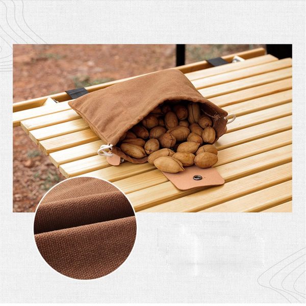 Outdoor Collapsible Canvas Picking Storage Bag