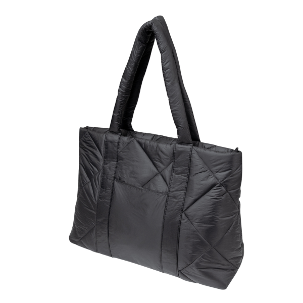 Luxe Quilted Puffer Tote Bag