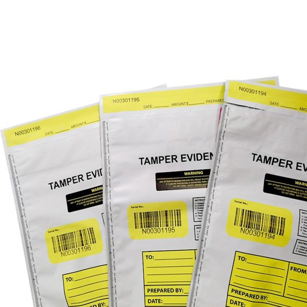 Bank Clear Evidence cash security bags