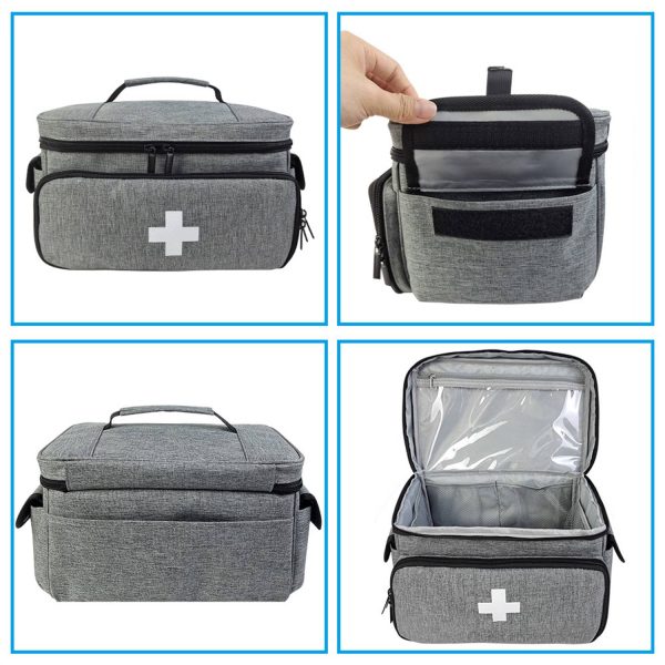 First Aid Kit Medicine Bottle Storage Bag