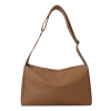 PU leather Solid Color Crossbody Bag