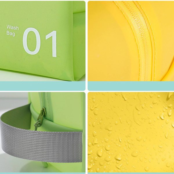 Pvc Zippered Toiletry Bag