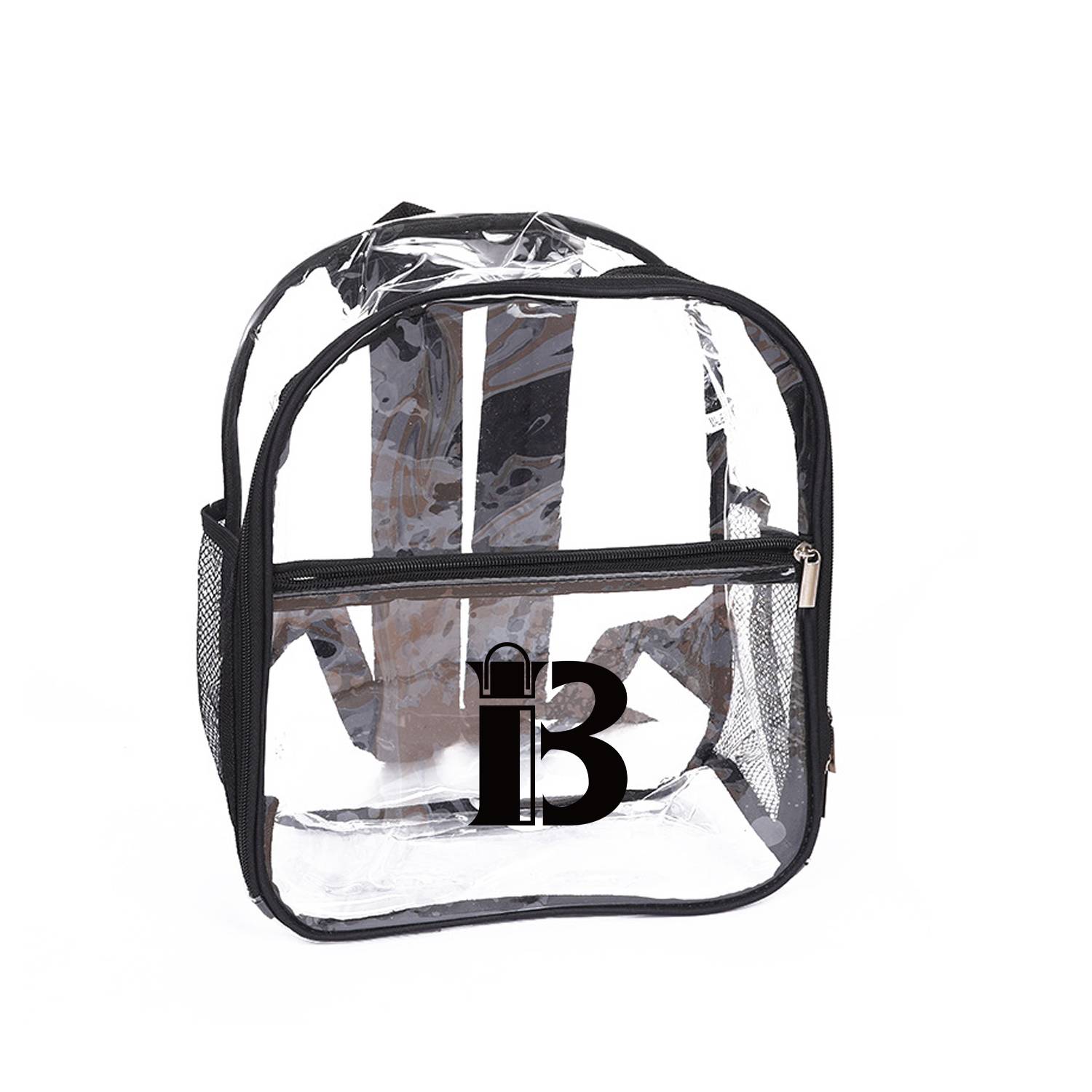 Large Capacity Waterproof Travel PVC Transparent Backpack