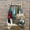 Polyester Multi-colored Knitted Tote Bag