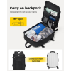Oxford Casual Travel Backpack With Shoe Compartment