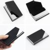 Aluminum alloy business card holder box