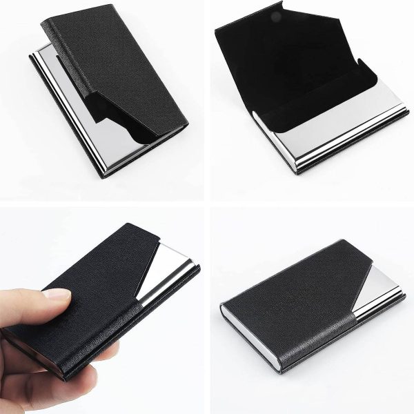 Aluminum alloy business card holder box