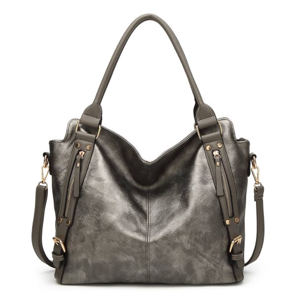 PU Shoulder Tote Bag for Women
