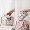 Portable Travel Cosmetics Wash Transparent Storage Bag