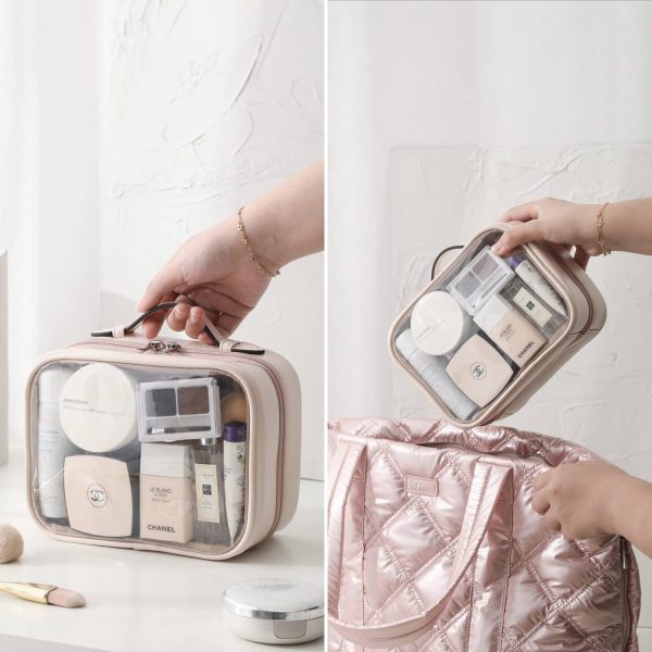 Portable Travel Cosmetics Wash Transparent Storage Bag