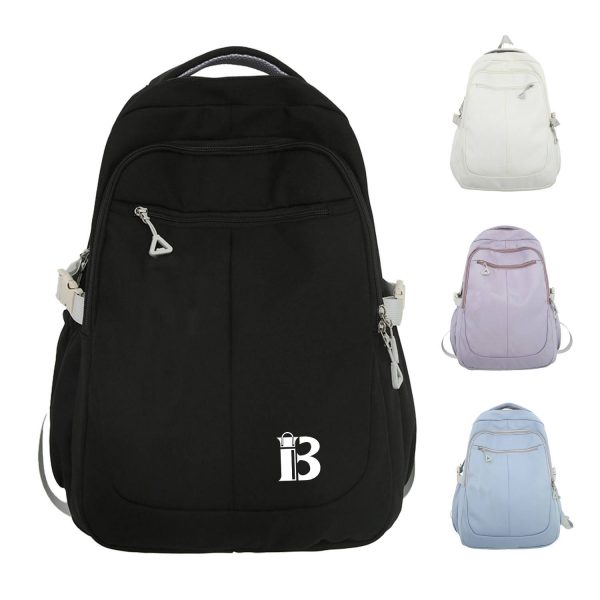Nylon Bookbags Shoulder Laptop Backpack