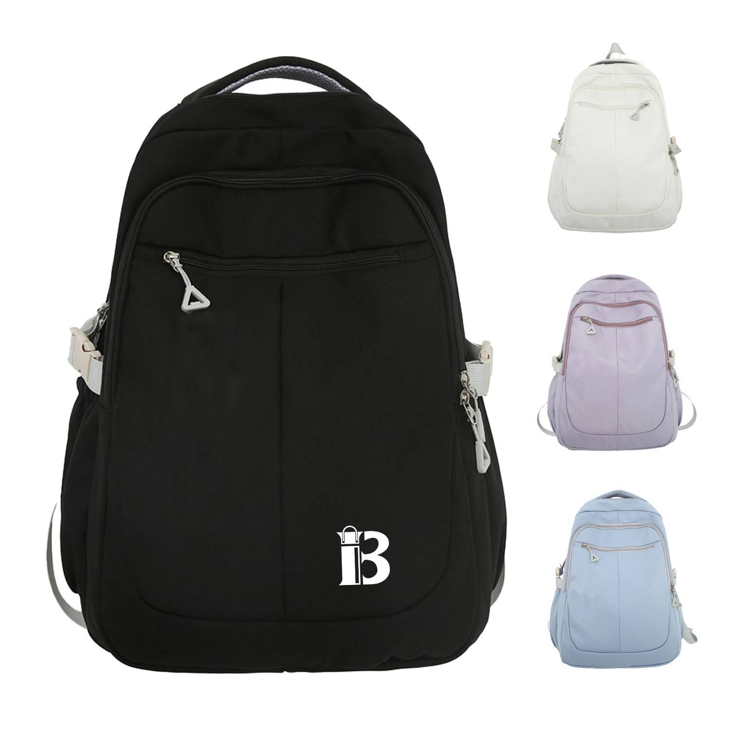 Nylon Bookbags Shoulder Laptop Backpack