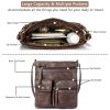 Genuine Leather Crossbody Bags for Women