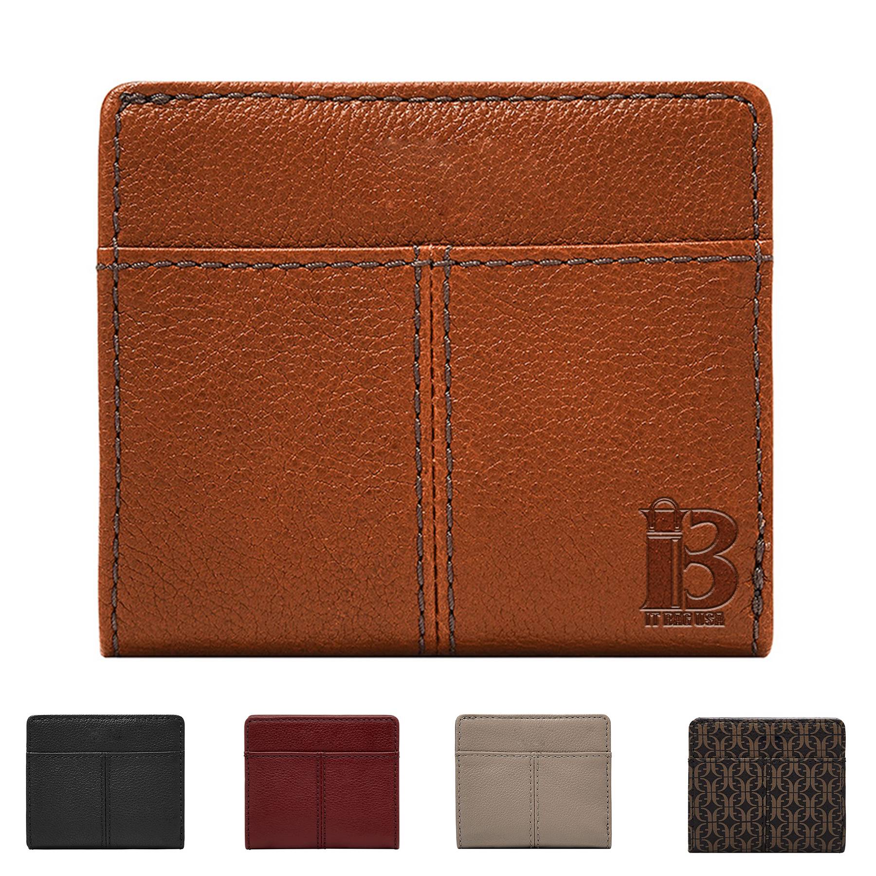 PU ultra-thin convenient short wallet