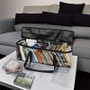 PVC Transparent Large Capacity Book Carrying Tote Bag