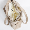 Nylon drawstring tote bag