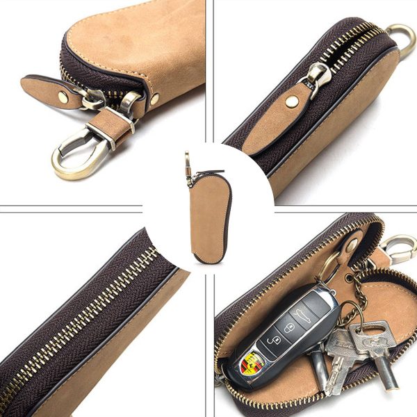 Genuine Leather Multifunctional Universal Motors Key Pack