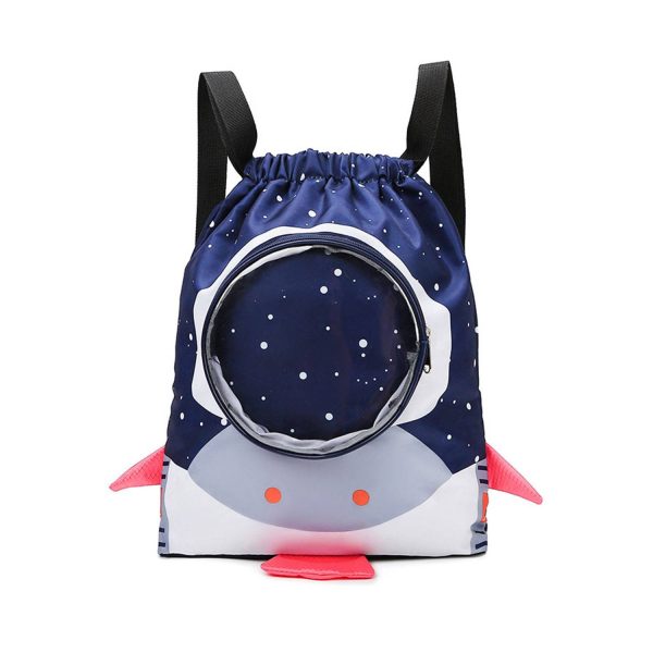 Cartoon Canvas Drawstring Bag