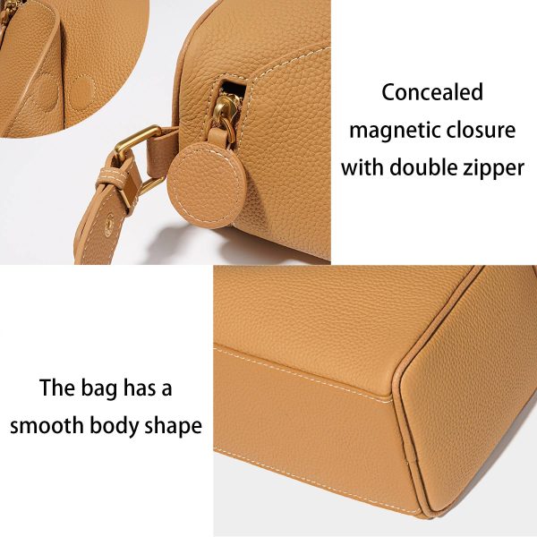 Genuine Leather Simple premium crossbody bag for women