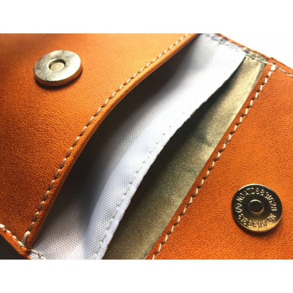 Leather RFID Shield Pouch