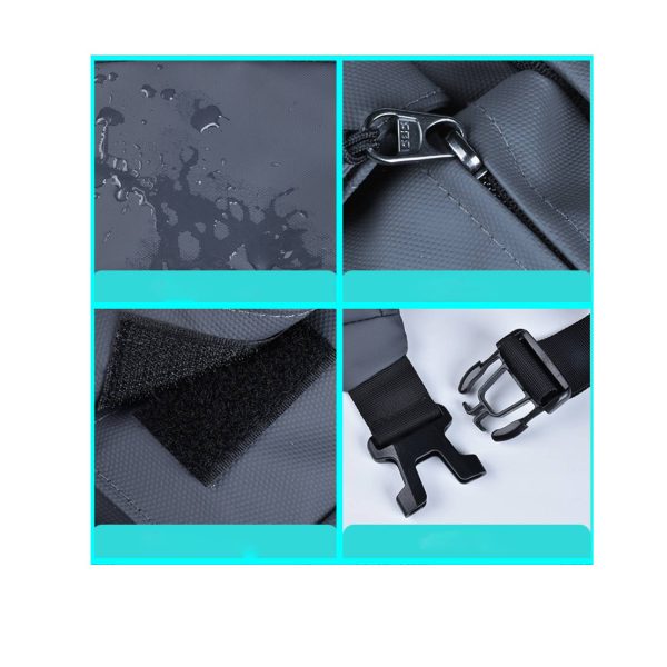 Leisure Outdoor Nylon Crossbody Waist Bag