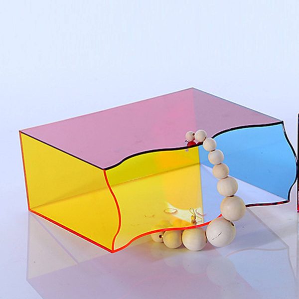 Colorful Acrylic Hand Held Gift Box