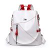 PU fashion soft leather travel backpack