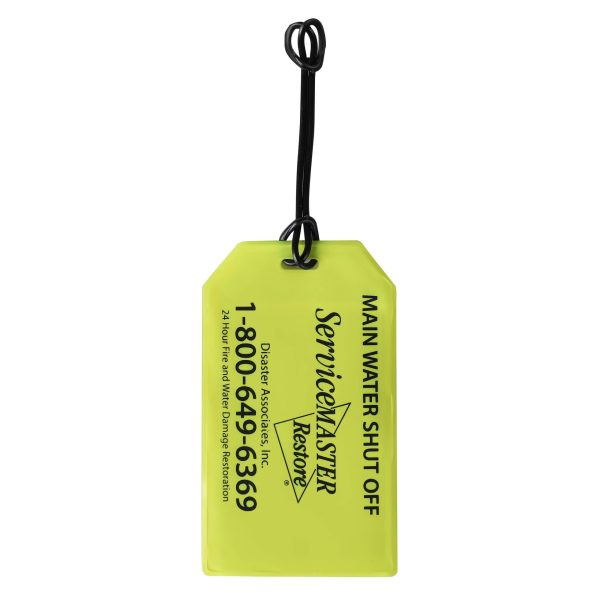 Soft Luggage Tag With PVC Strap