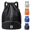 Waterproof Drawstring Backpack For Adjustable Casual Daypack