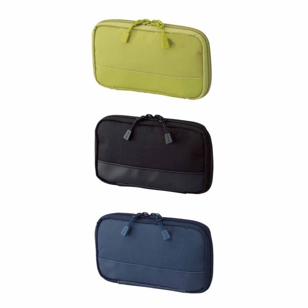Large capacity multi-function zippered pencil case
