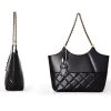 PU Leather Tote Shoulder Bag with Premium Hardware