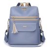 Women's Oxford Cloth Dual-use Casual Backpack